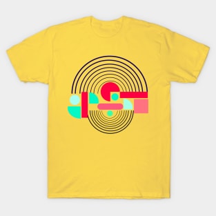 Geometric Modern abstract design T-Shirt